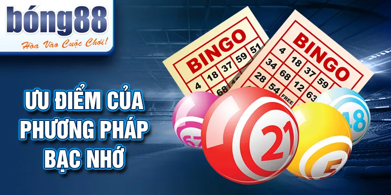 Ưu điểm của phương pháp bạc nhớ Ưu điểm của phương pháp bạc nhớ